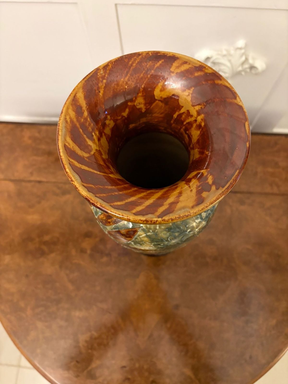 Large Antique 19th Century Quality Doulton Vase photo furniture