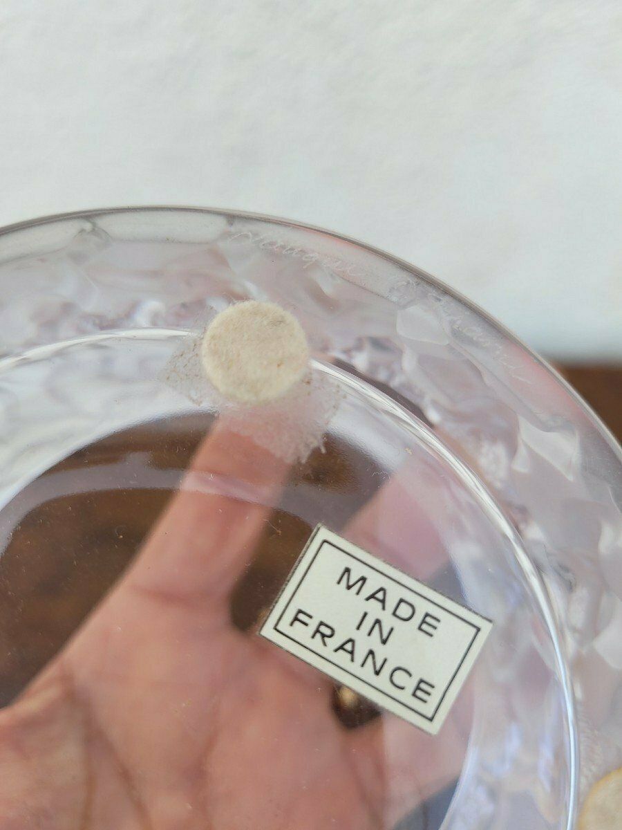 580.0 Lalique France, Courchevel Vase, 20th Century photo