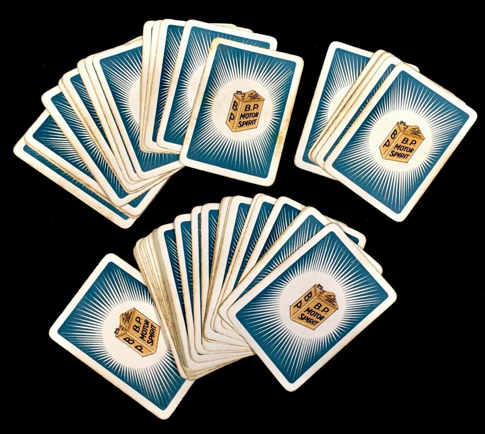 Antique Automobile   Rare Complete Set Of Playing Cards By Bp British Petroleum photo buy
