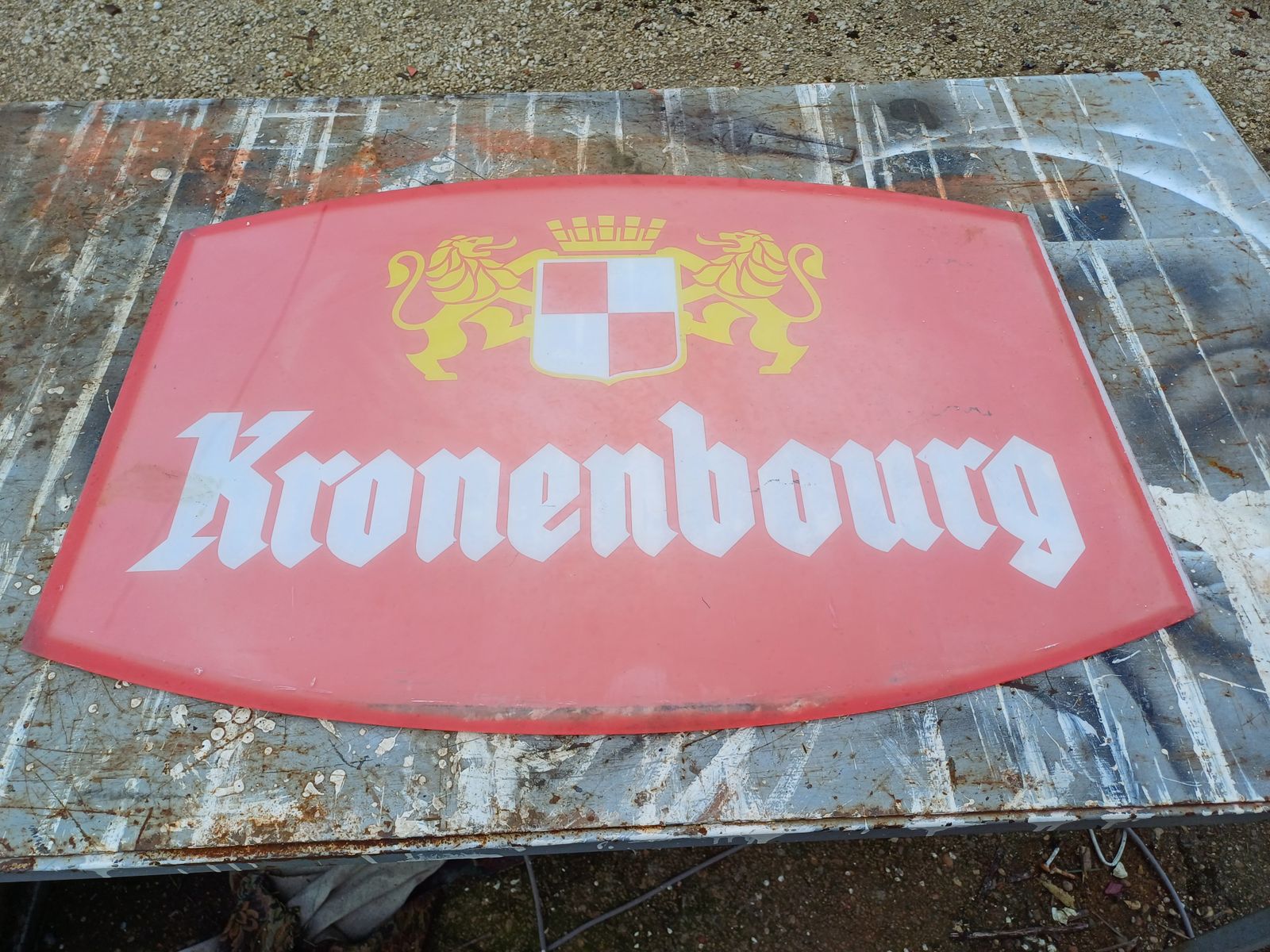 Kronenbourg Advertising Sign, 1970s
