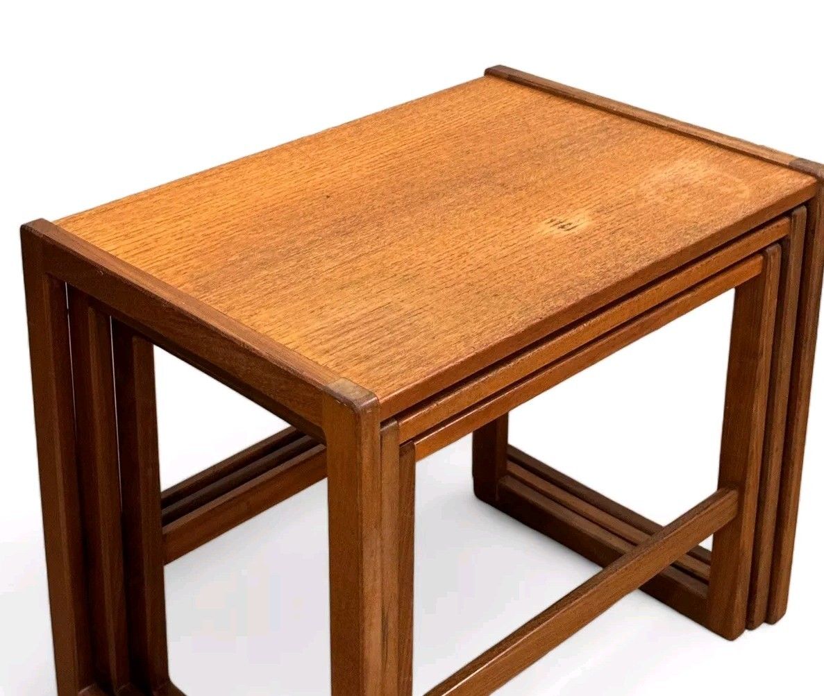 G Plan Teak Nest Of Tables Mid Century Retro photo for sale