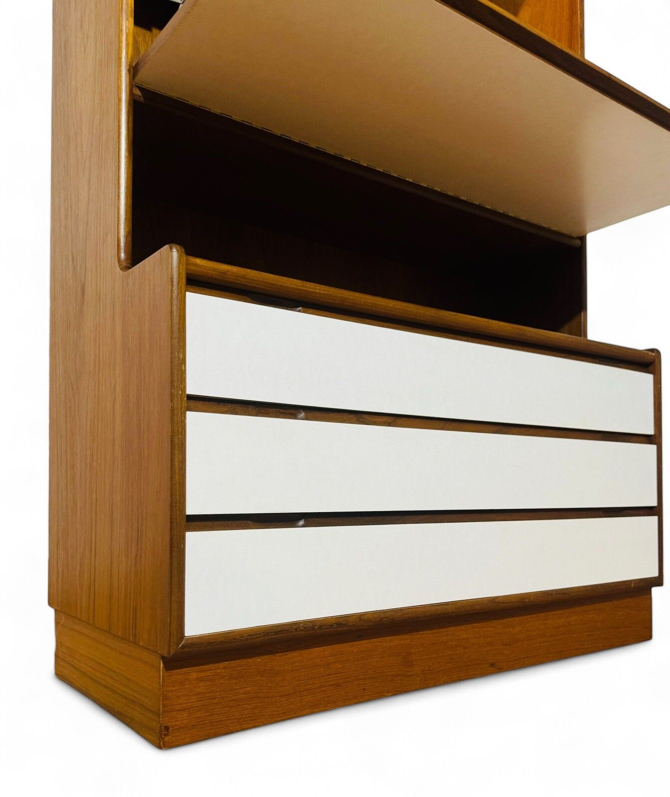 Turnidge Teak Desk Bookcase Chest Of Drawers Mid Century Retro photo Furniture