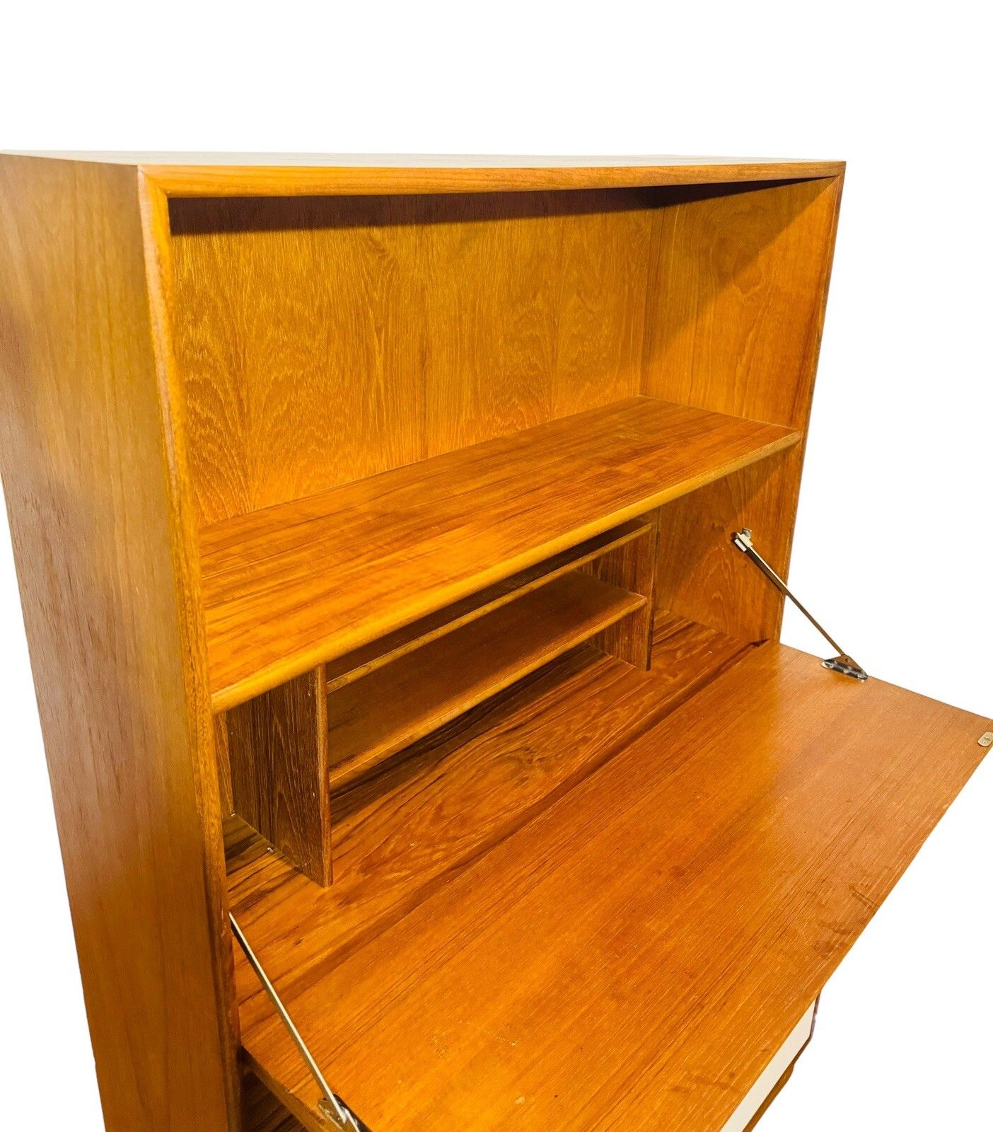 Turnidge Teak Desk Bookcase Chest Of Drawers Mid Century Retro photo vinterior
