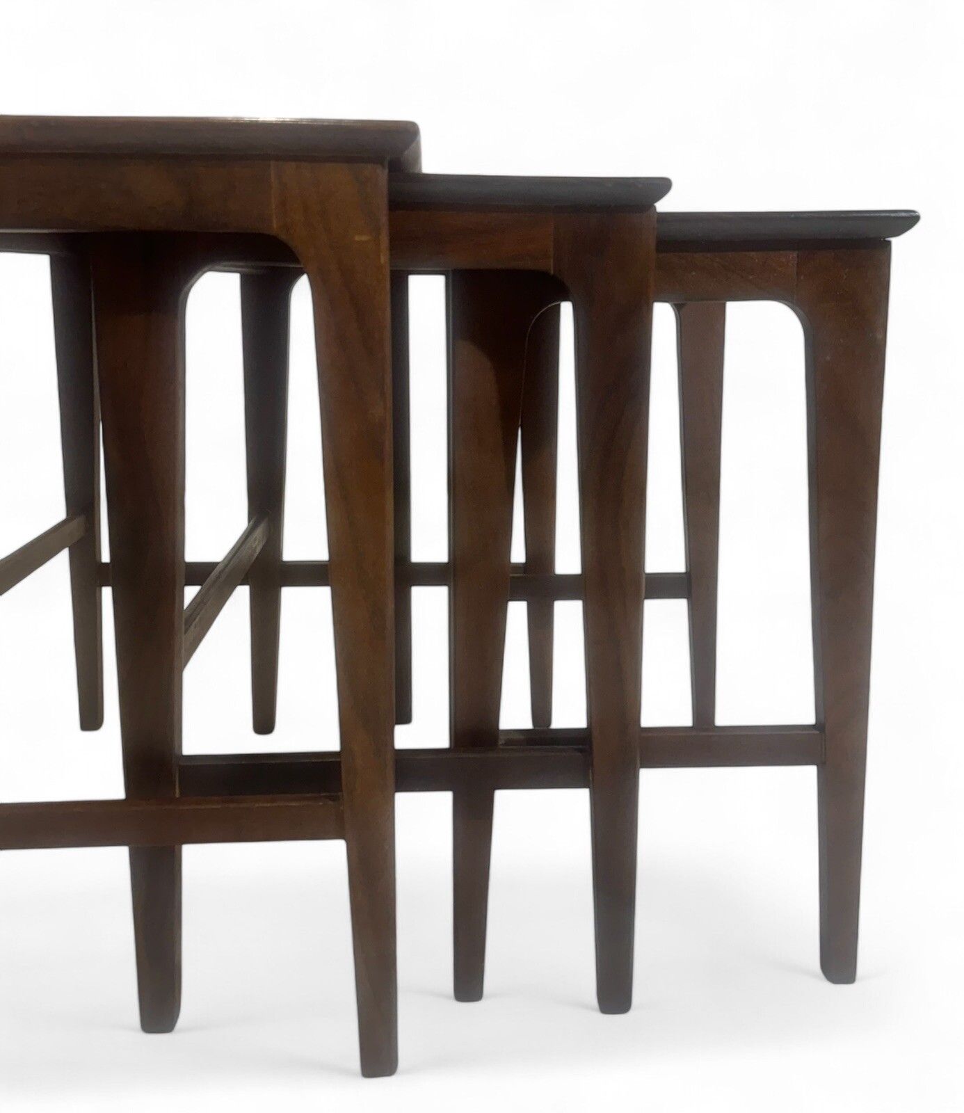 Younger Nest Of Tables Afromosia Mid Century Retro Rare photo buy