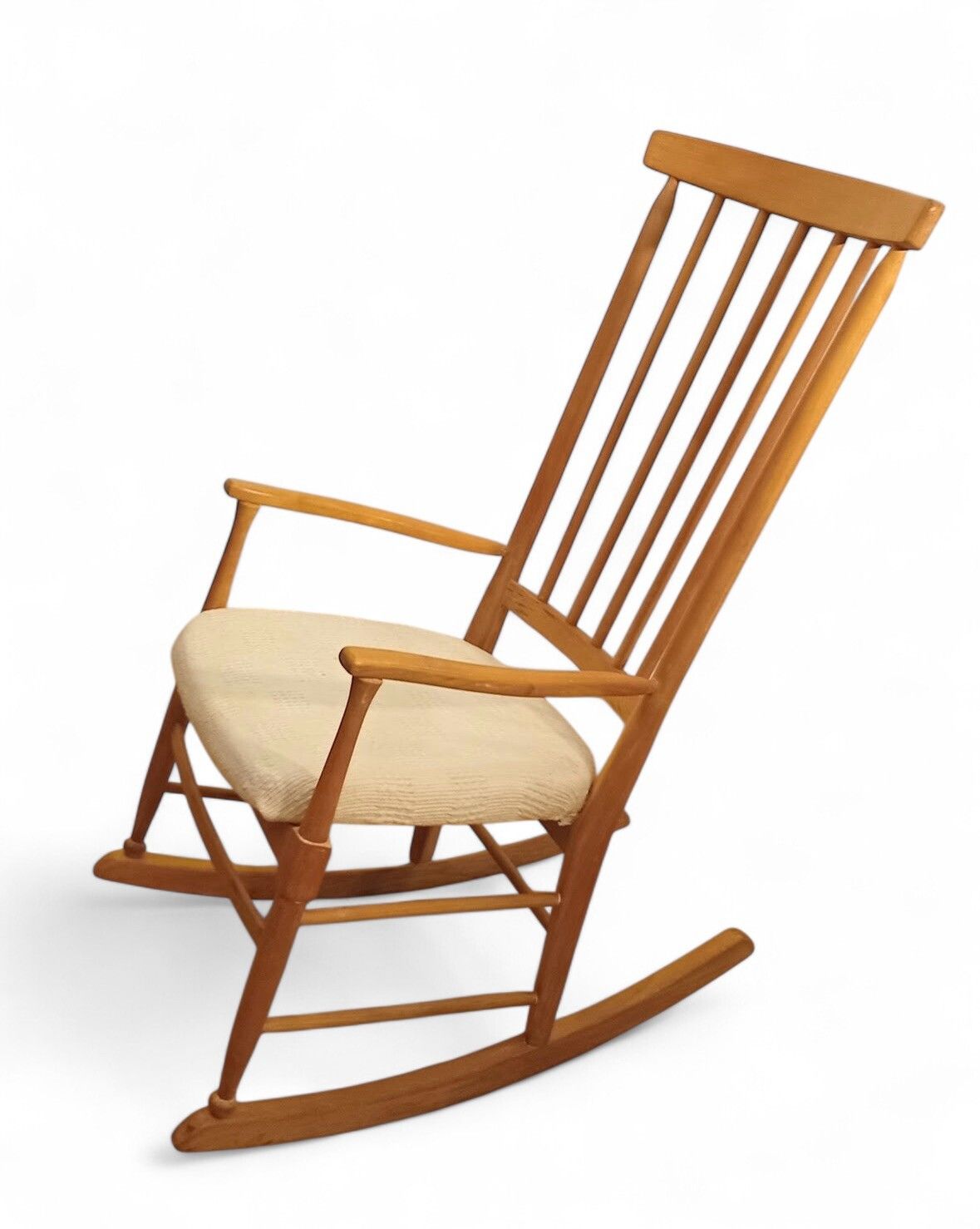 Scandinavian Armchair Rocking Chair Hans Wegner Style C1950 Mid Century Retro