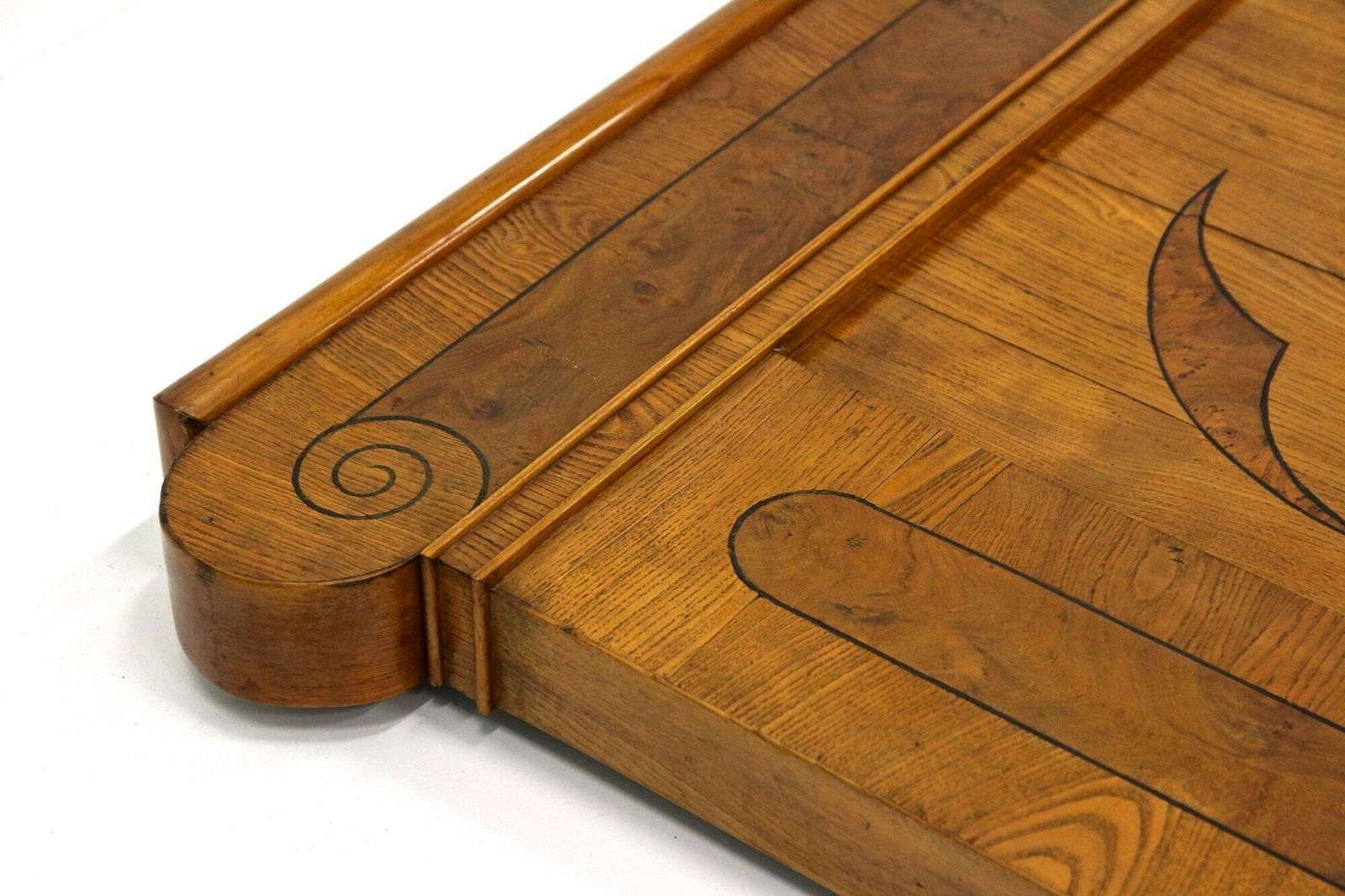 photo vinterior 19th Century Biedermeier Wall Mirror, Ash/ Burr Walnut   Bohemia Ca. 1860