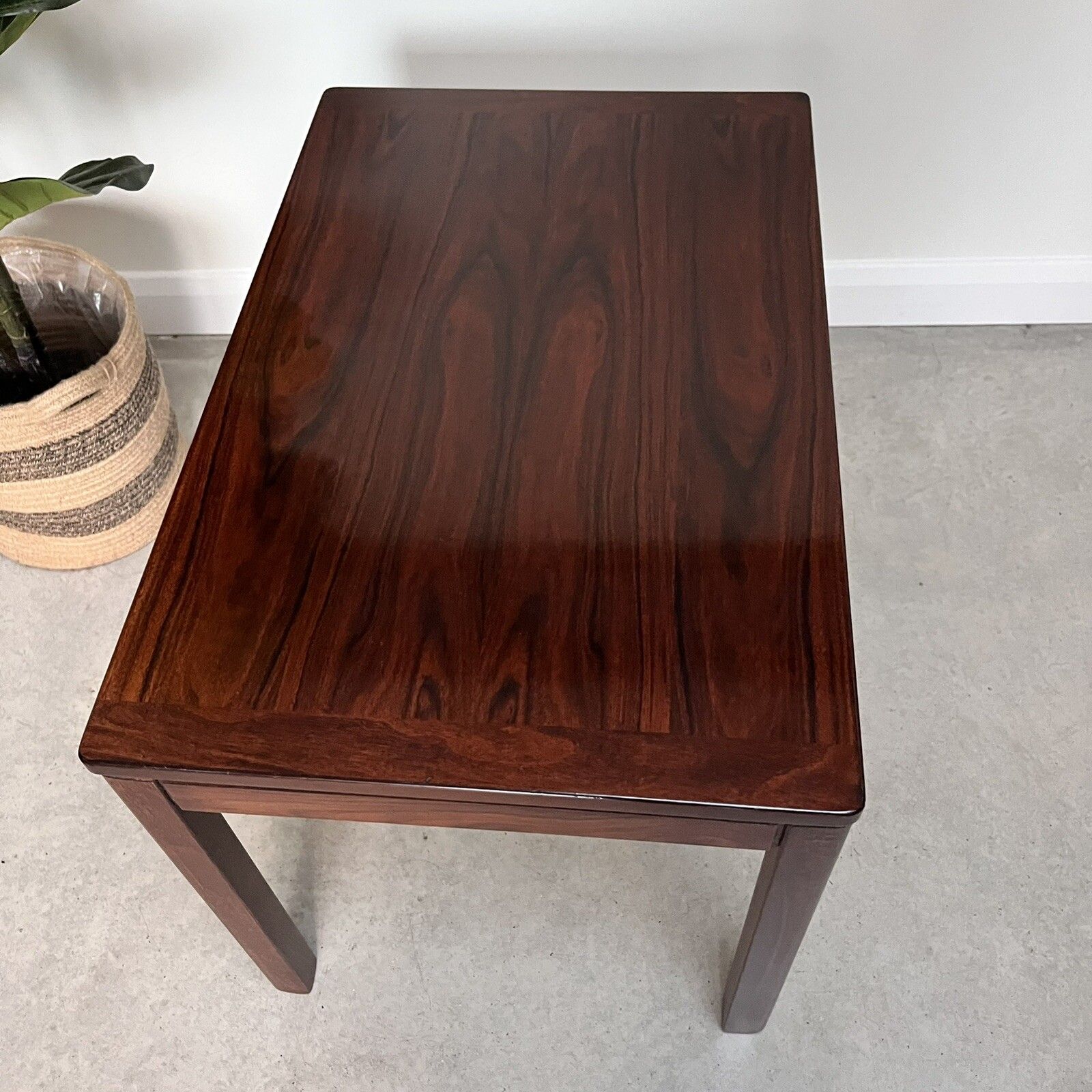 1970s Vintage Mid Century Rosewood Coffee Table Norwegian Scandinavian Design photo 195.0