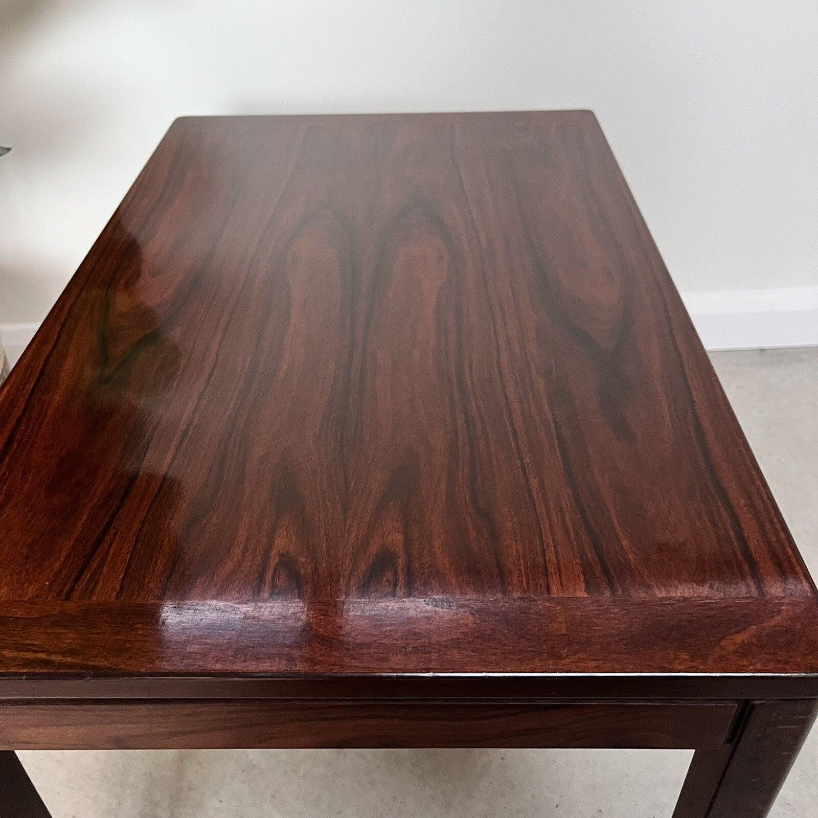 photo for sale 1970s Vintage Mid Century Rosewood Coffee Table Norwegian Scandinavian Design