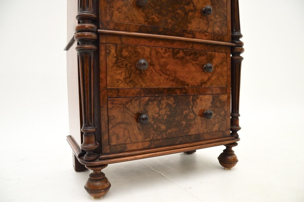 Antique Victorian Burr Walnut Specimen Chest Of Drawers photo buy