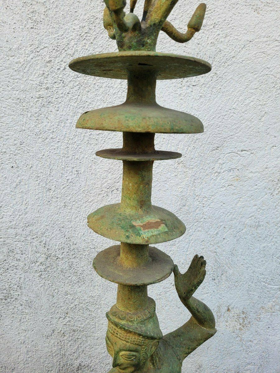 Thymiaterion Or Etruscan Incense Burner, Grand Tour, 19th Century photo for sale