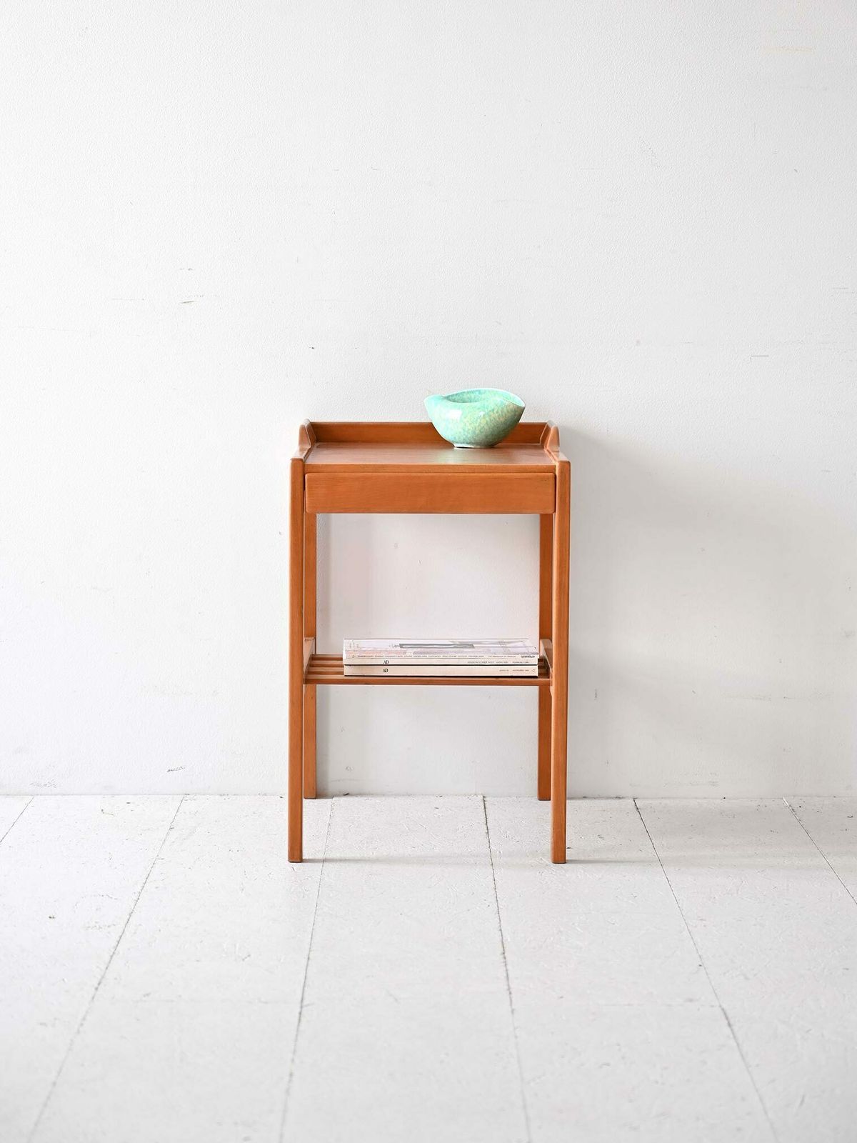 Scandinavian Teak Bedside Table