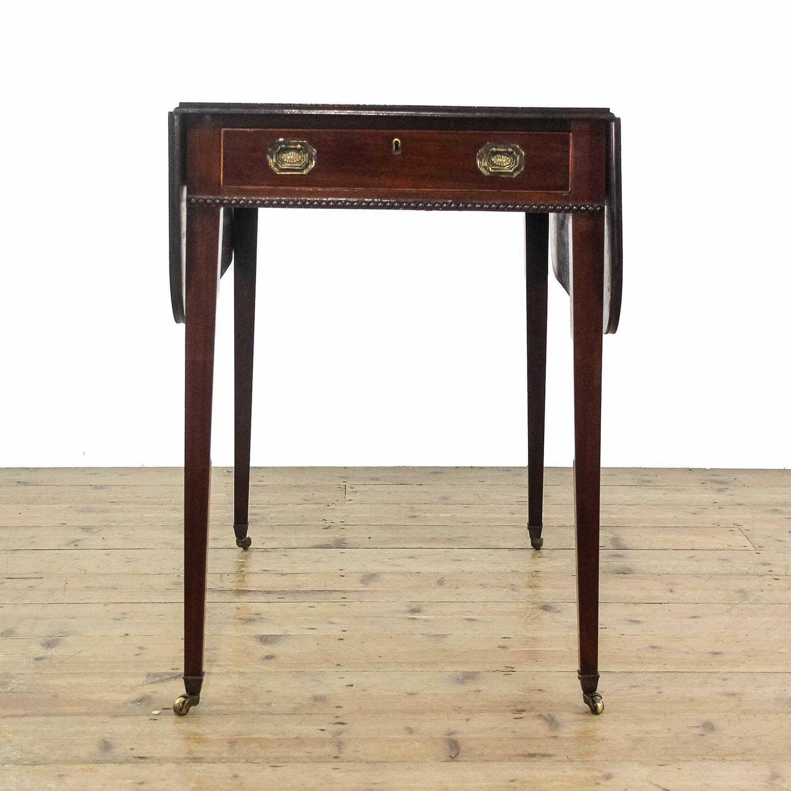 Antique Georgian Mahogany Pembroke Table | Drop Leaf Table | Victorian Table | Antique Furniture | Table photo furniture