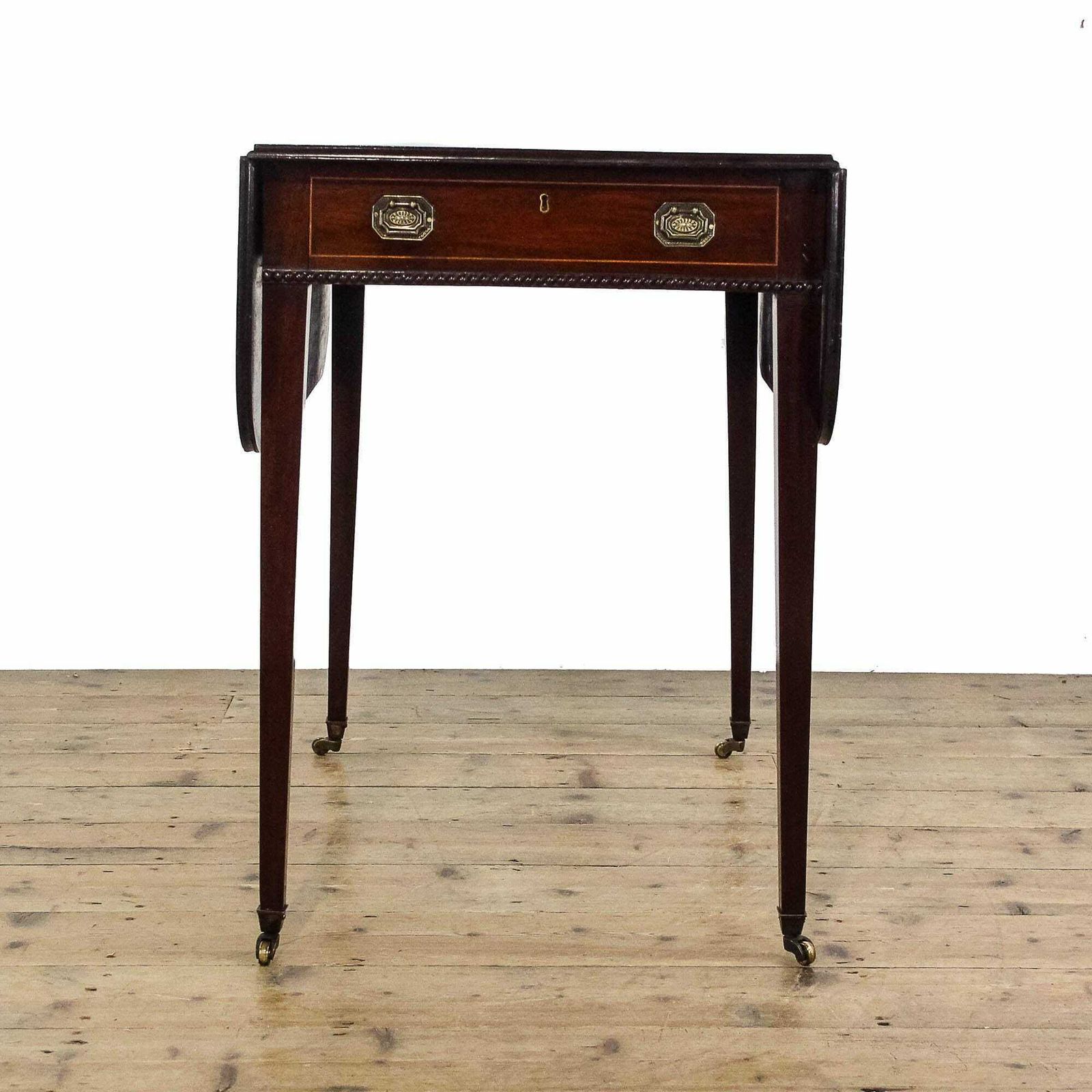 Antique Georgian Mahogany Pembroke Table | Drop Leaf Table | Victorian Table | Antique Furniture | Table photo Furniture