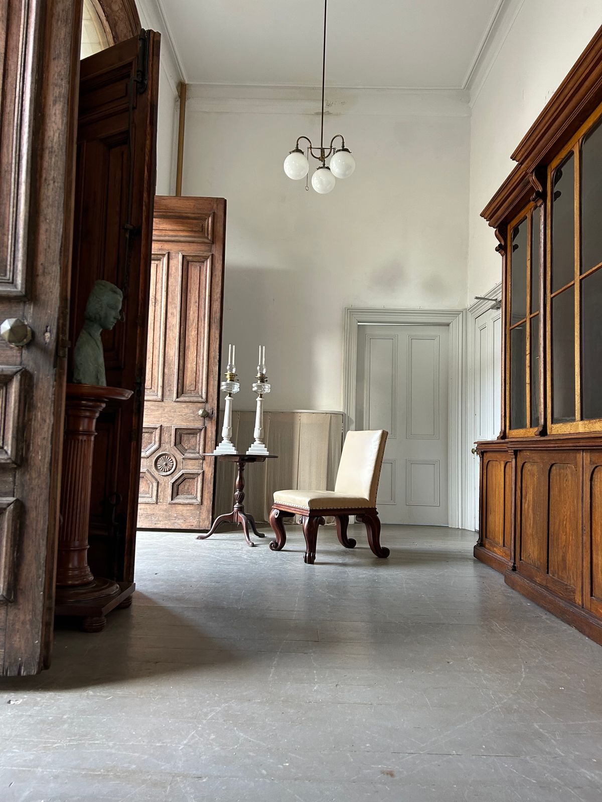 Bold William IV Carved Side Chair photo for sale