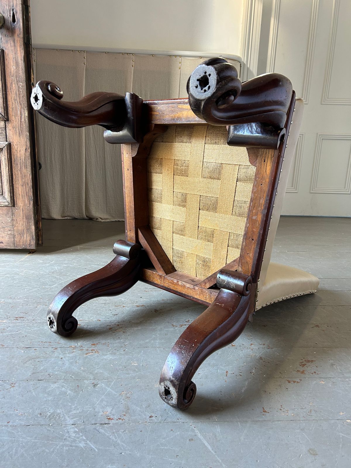 Bold William IV Carved Side Chair photo vinterior