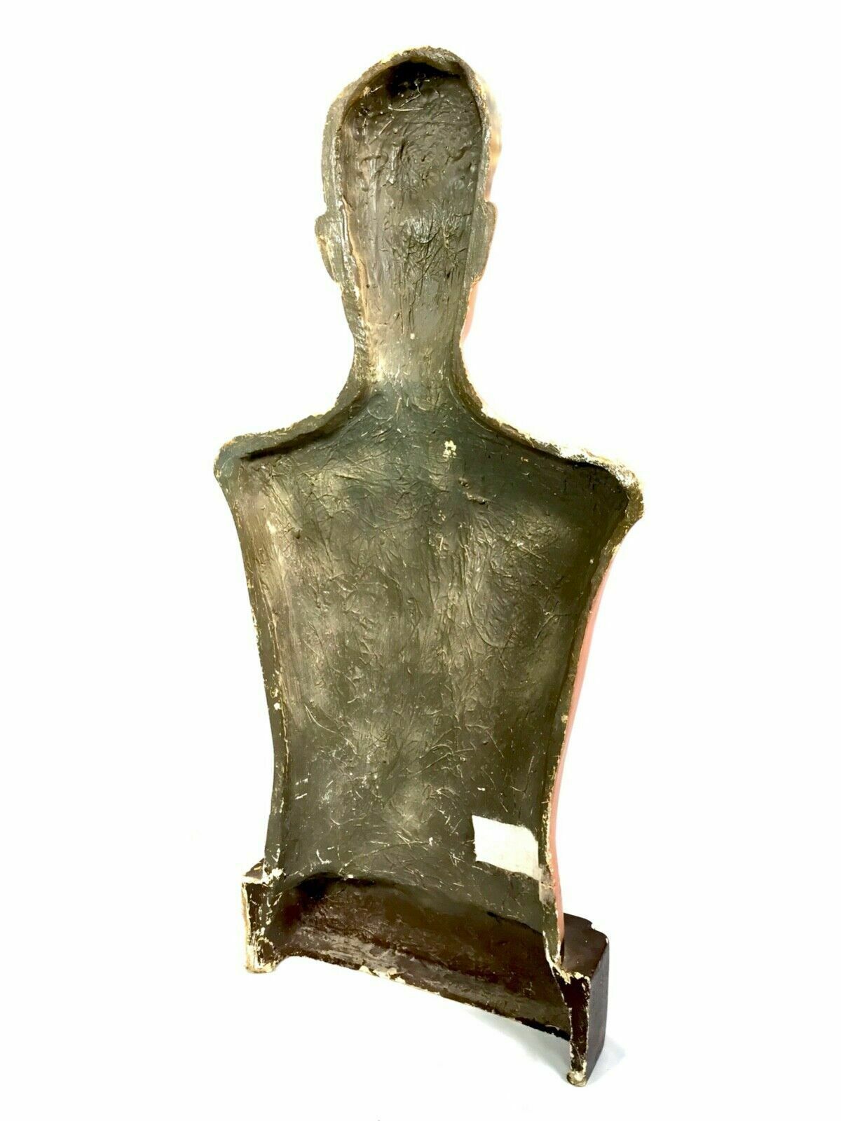 photo for sale Antique Advertising   Shop Display Mens Torso Mannequin Zeppelin Pullover C.1950