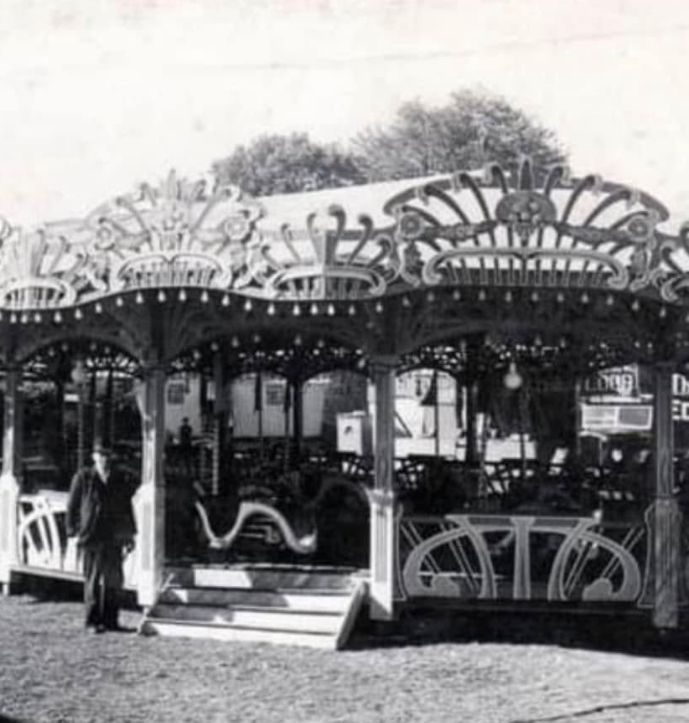 Home Decor Antique R. Edwards Ltd Fairground Showmen Sign From Dodgems Set Up Ride C.1930 photo