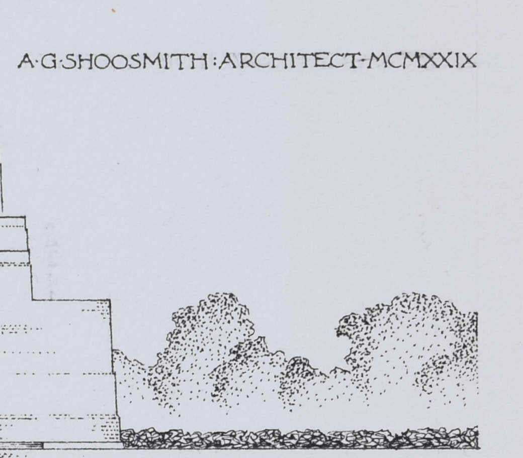 Gavin Stamp, Christmas Card,  St Martin's Military Church, Delhi 1975 photo Art