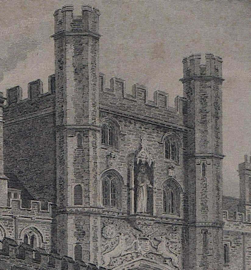St John's College, Cambridge, Engraving By Richard Bankes Harraden photo Art