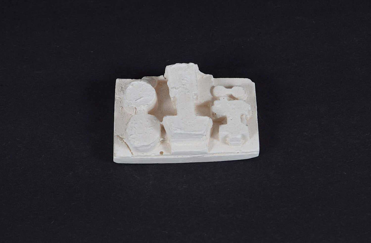 Sir Eduardo Paolozzi: 'Construction' Plaster Sculpture