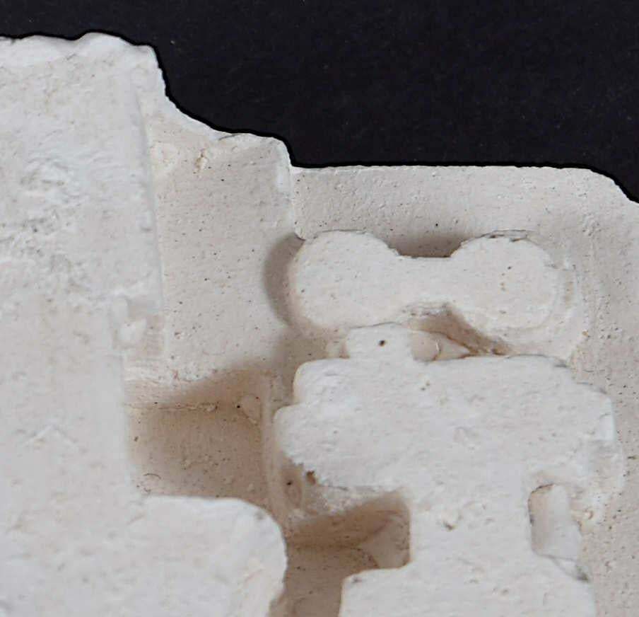 Sir Eduardo Paolozzi: 'Construction' Plaster Sculpture photo furniture