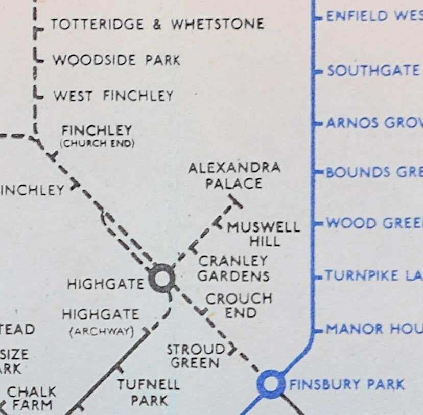 1939 No 1 London Underground Pocket Map ‘Zero’, Hans Schleger After Harry Beck photo for sale