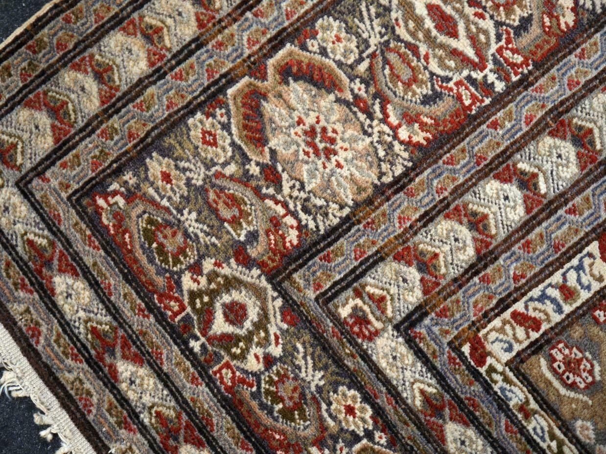 Antique Bandirma Prayer Rug Pandirma Turkish Carpet photo vinterior