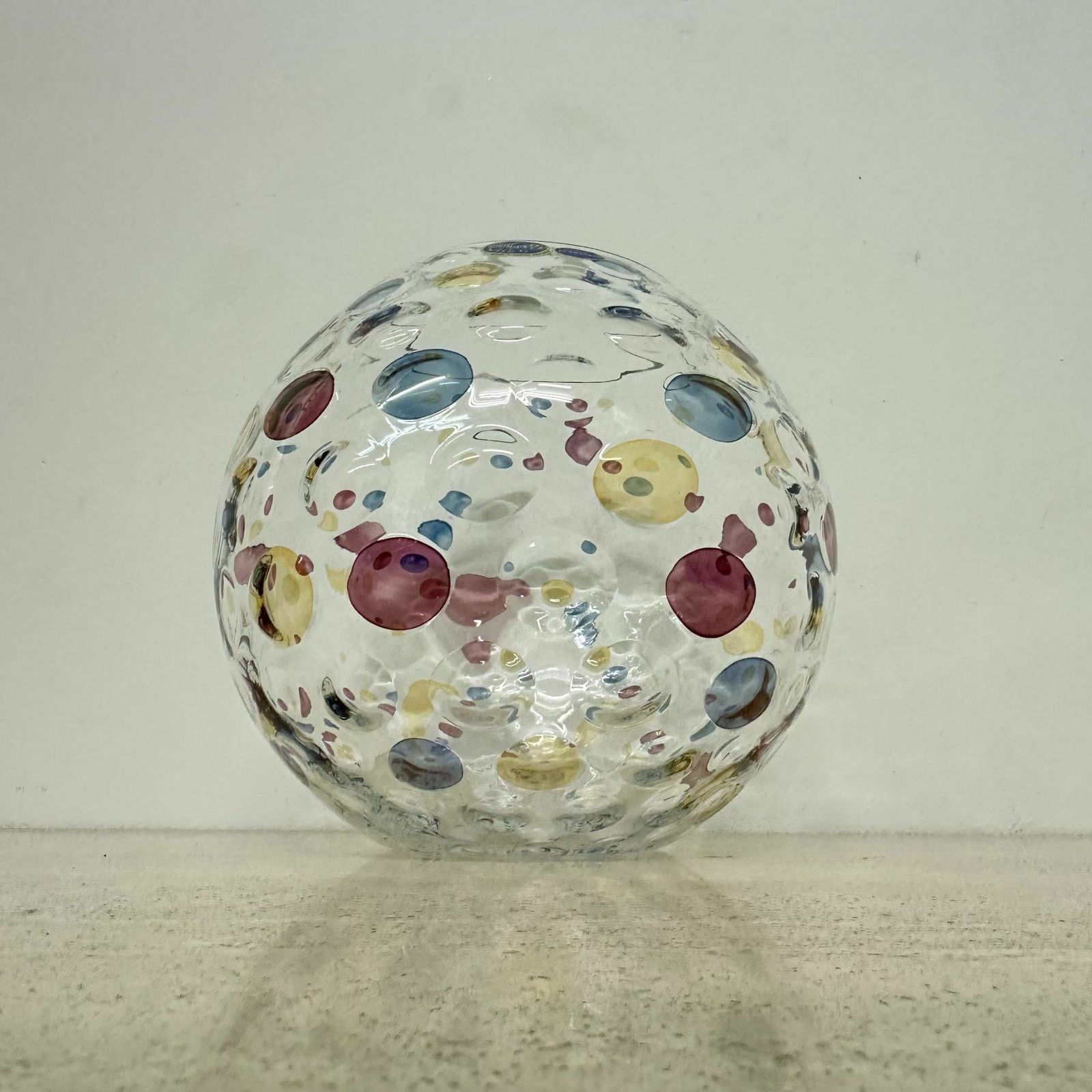 Boheems Borske Sklo Nemo Glazen Vaas Door Max Kannegiesser, Jaren 1960 photo Woonaccessoires