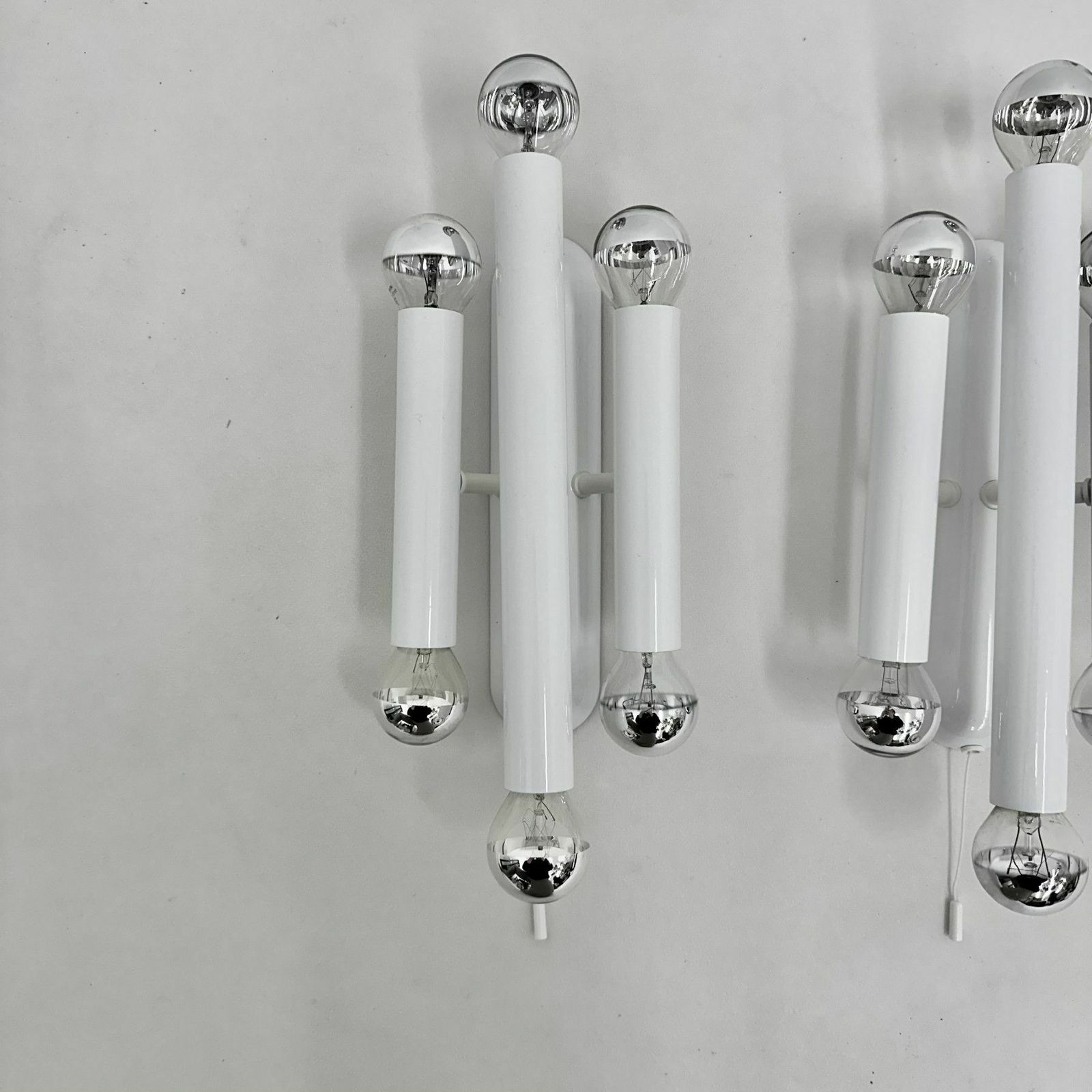 Lighting Set Of 2 Hufnagel Leuchten Wall Lamps Sconce , 1970s photo