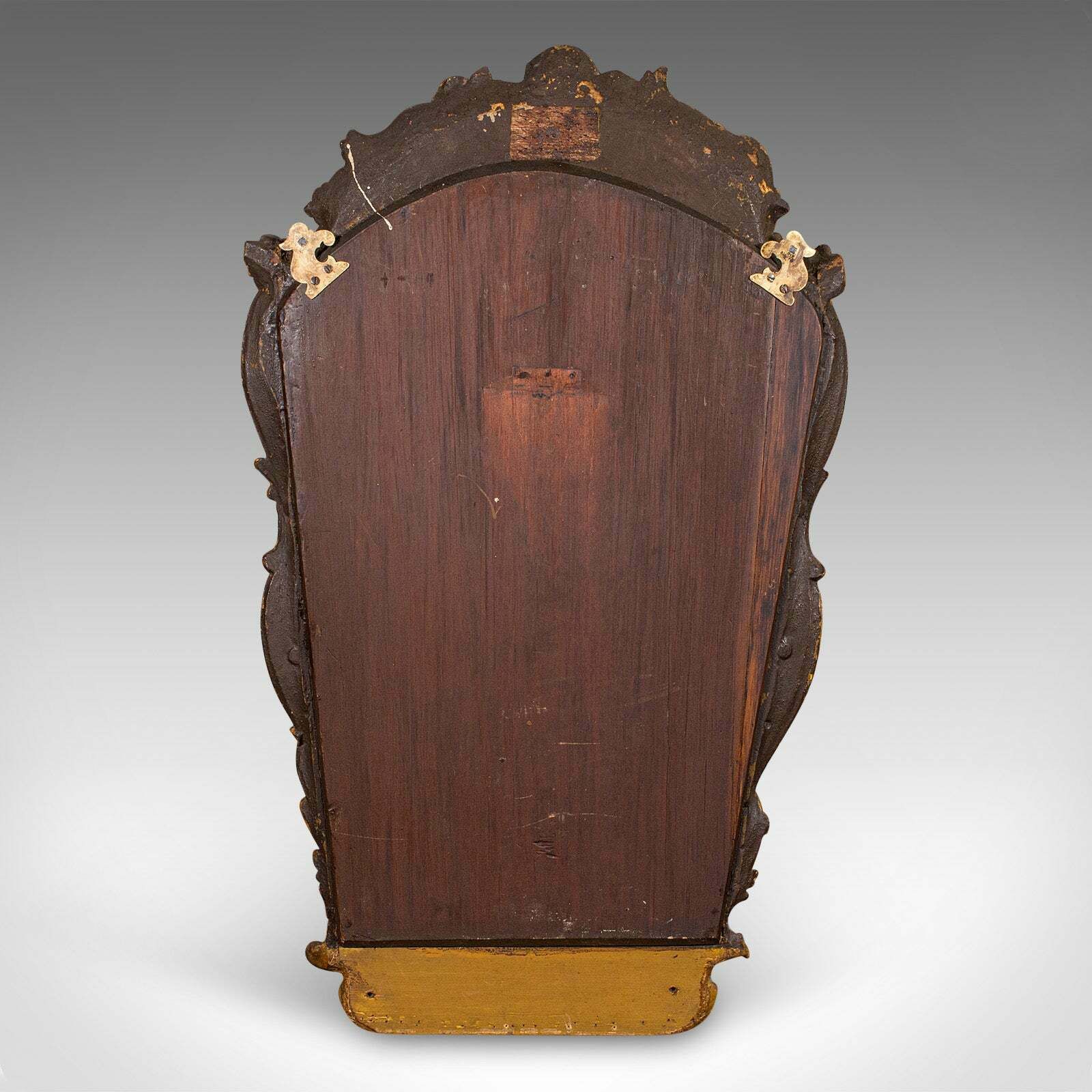 photo furniture Antique Hall Mirror, French, Gilt Gesso, Ornate, Baroque Taste, Victorian, 1850