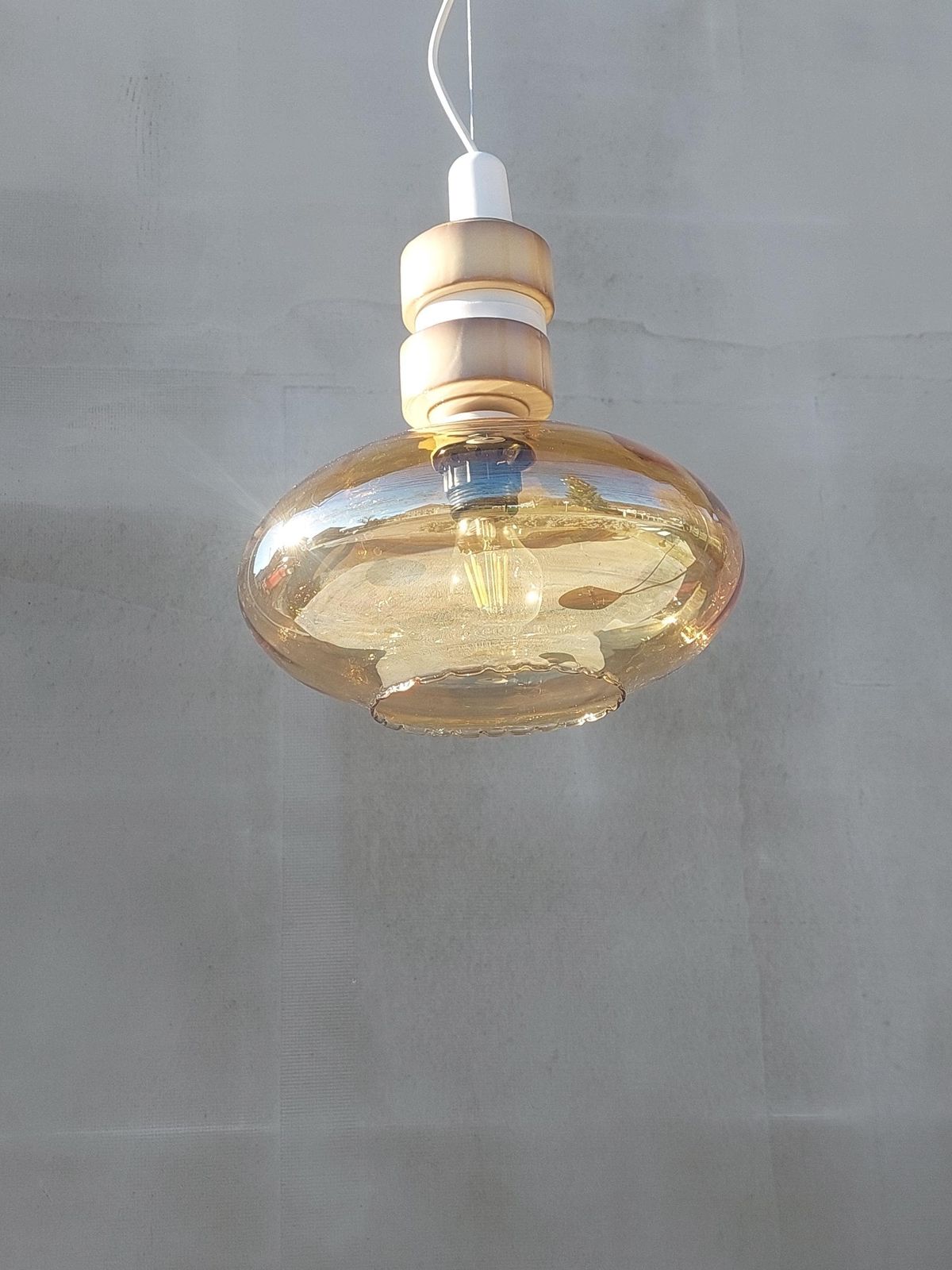 Retro Pendant Light / Retro Ceiling Light / Retro Lighting / Ufo Pendant Light / Space Age /Space Age Pendant Lamp / Mcm Pendant Light /70's photo 272.0