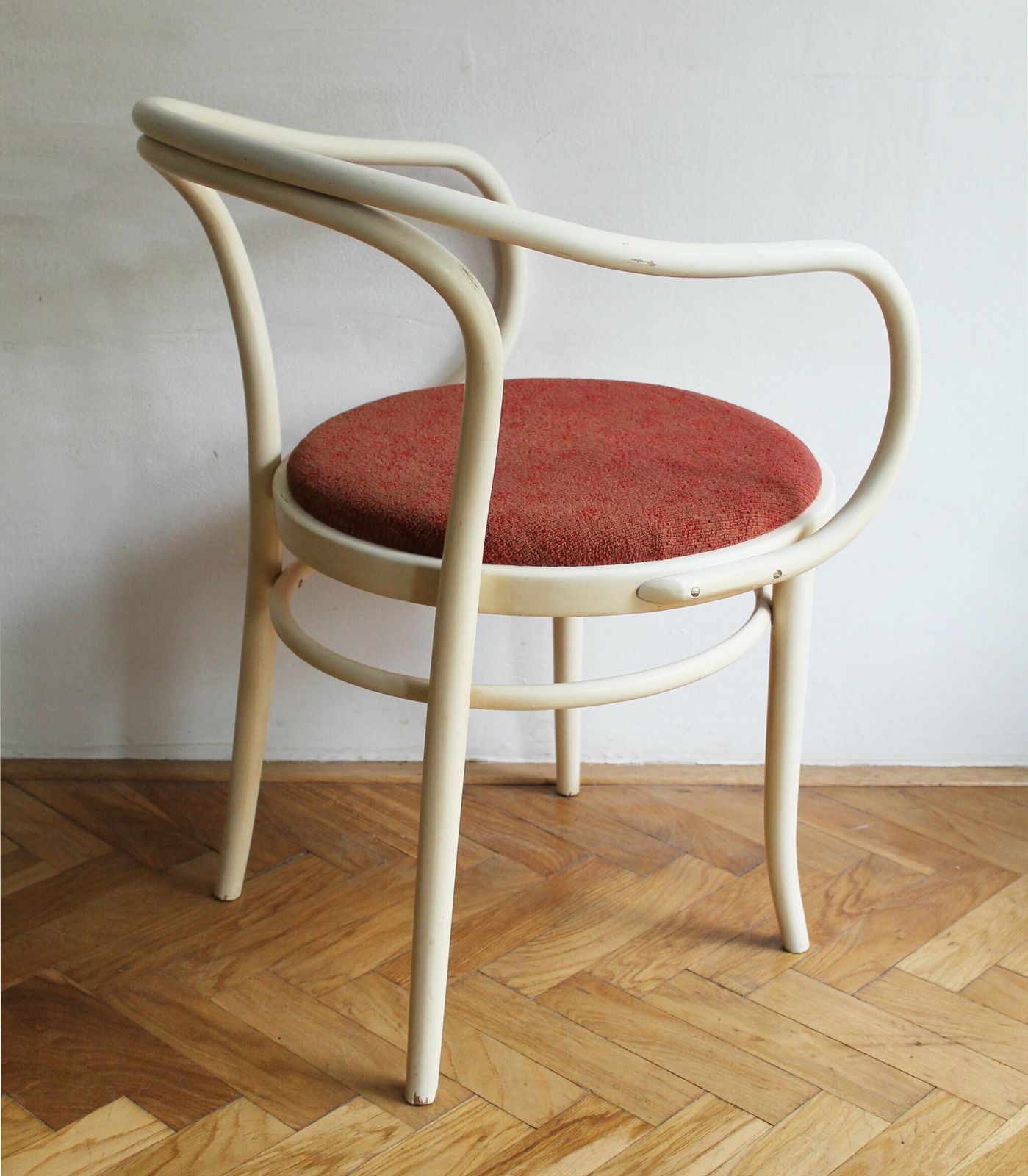 Set Of Four 1980's Chairs By Ton photo vintage