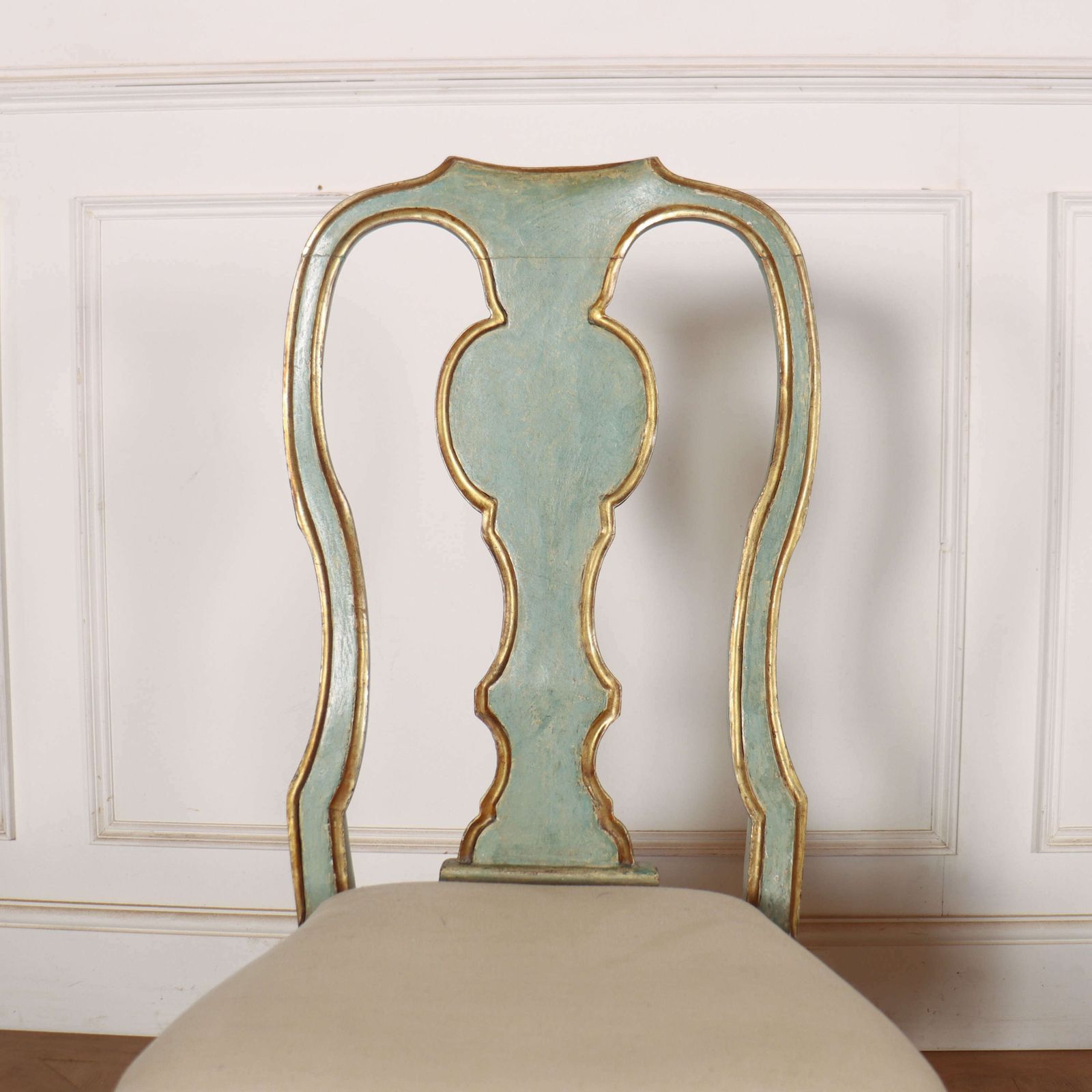 Set Of 12 18th Century Italian Dining Chairs photo vintage