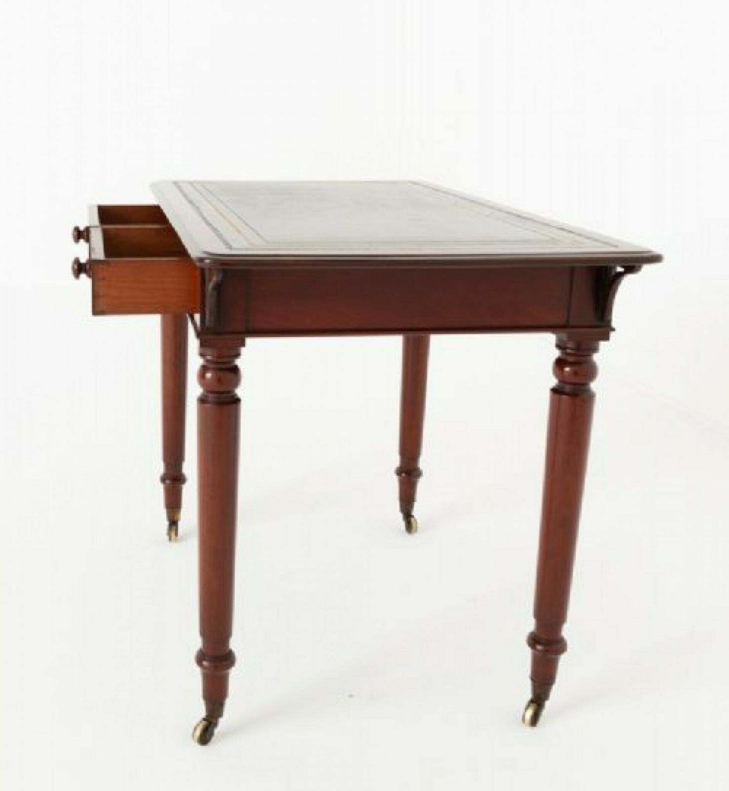 Victorian Writing Table Mahogany Desk Holland And Sons 1870 photo 1595.0