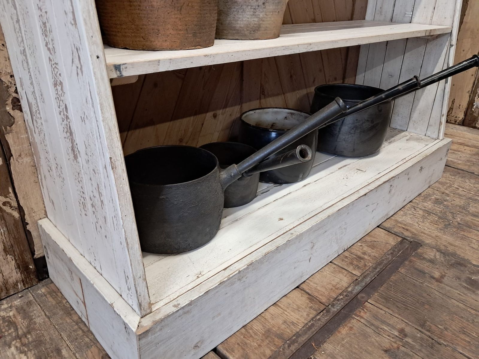 Rustic Shelving Unit photo vintage