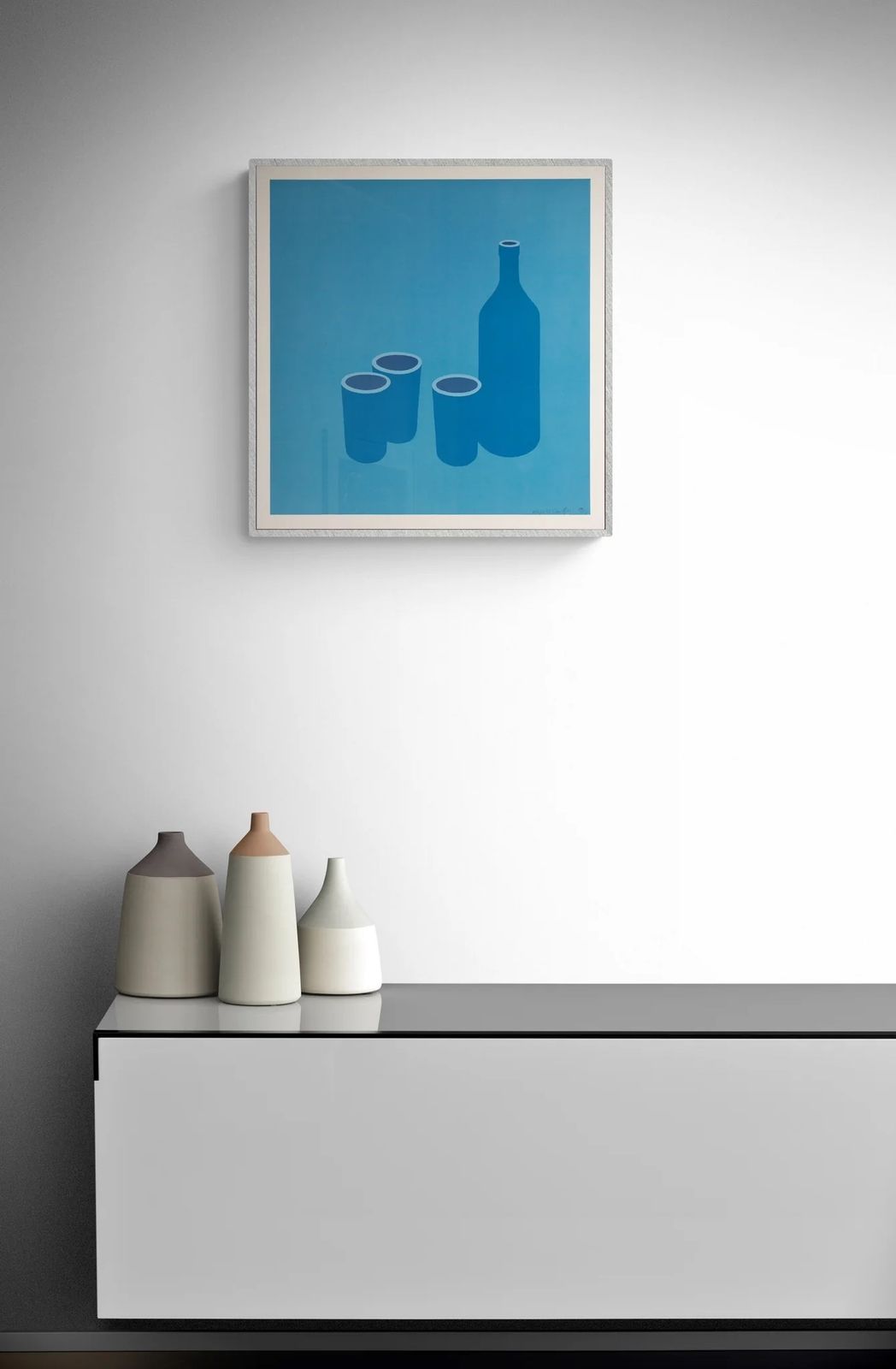 Patrick Caulfield Bottle And Cups  (1966) photo 4995.0