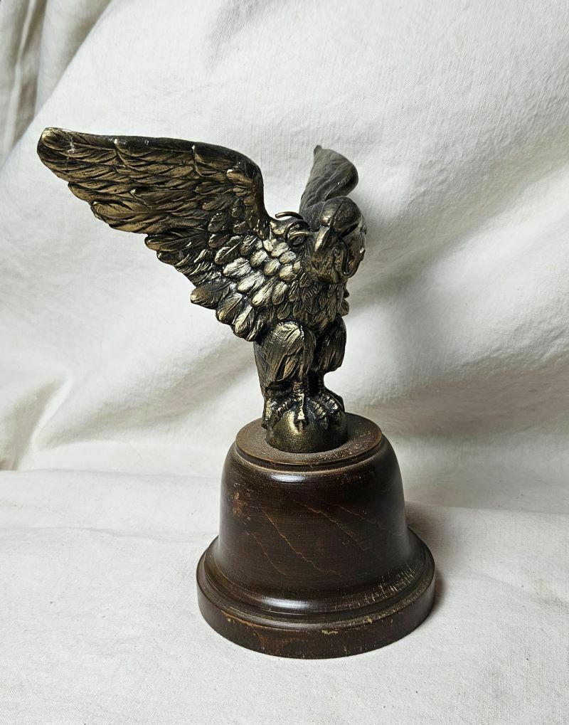 Antic Pocket Wrist Watch Holder In A Form Of An Eagle With Outstretched Wings photo furniture