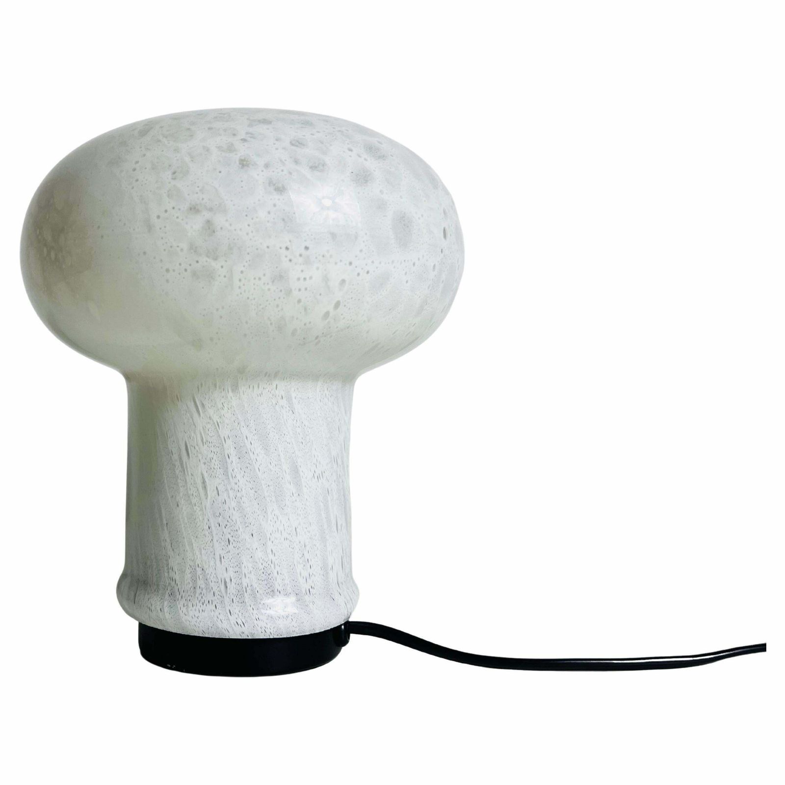Glass Mushroom Table Lamp By Peill & Putzler, Germany, 1970s