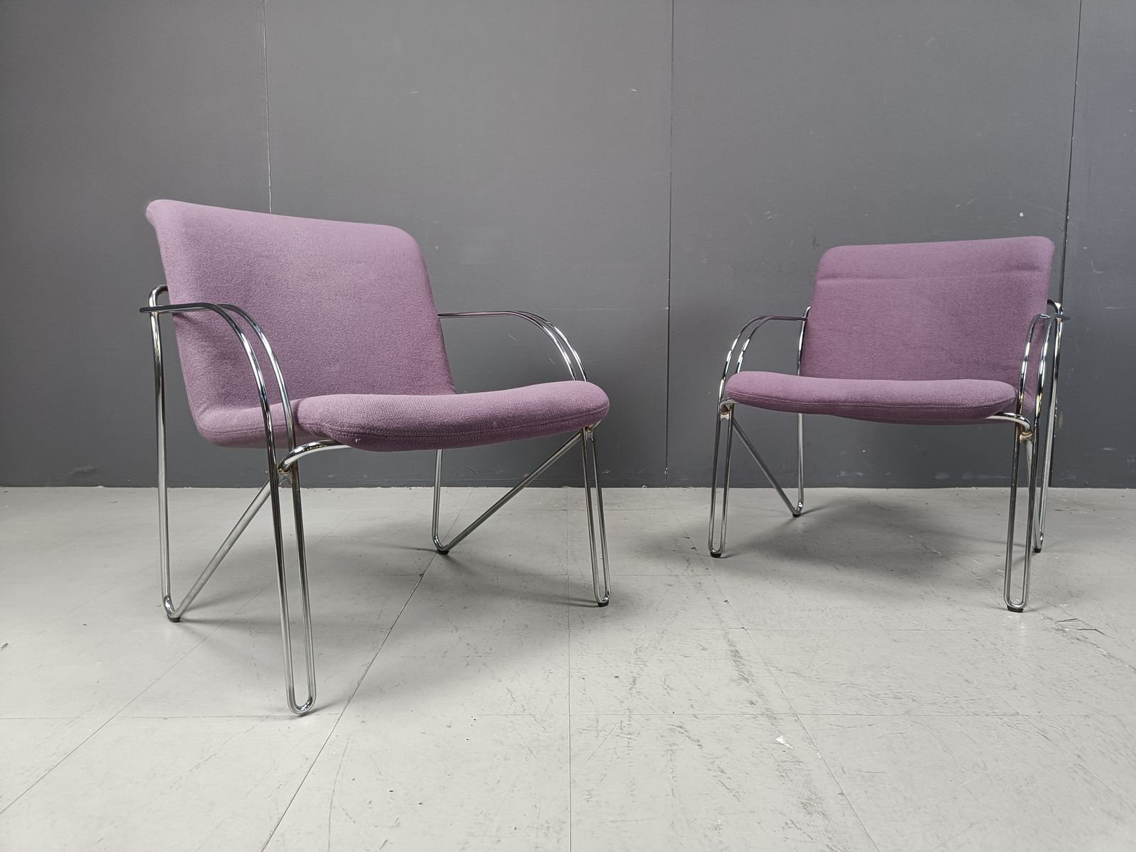 photo for sale Danish Arm Chairs By Alfred Hofmann For Gispen/Labofa   1970s   Set Of 5