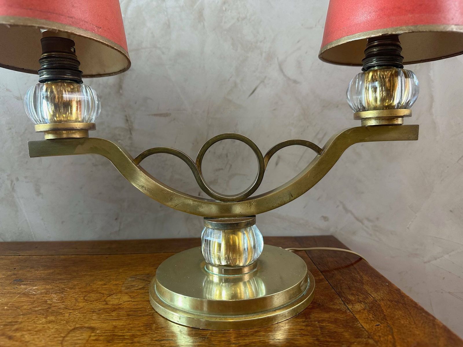 Pair Of 1950 Lamps, 1950s, Vintage photo vinterior