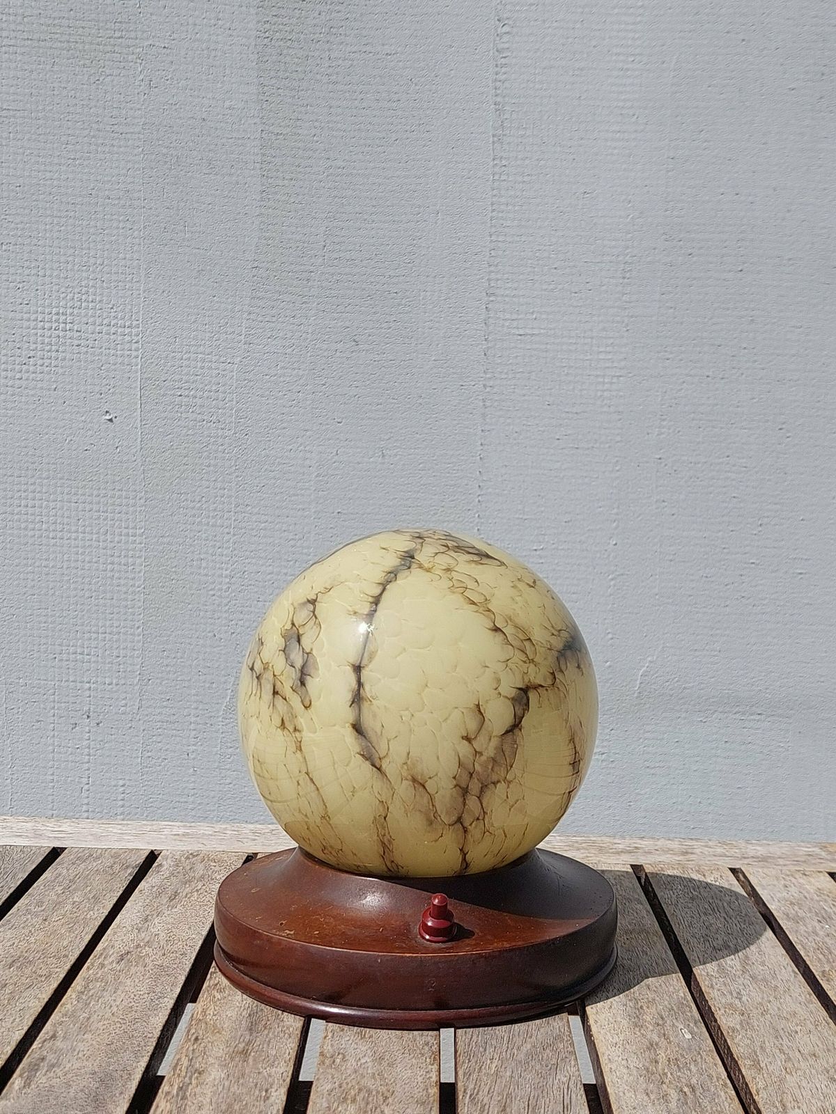 Antique Bedside Lamp / Art Deco Night Light / Art Deco Nightstand Lamp / Art Deco Bedside Lamp/ Vintage Desk Lamp/ Vintage Night Light /30's