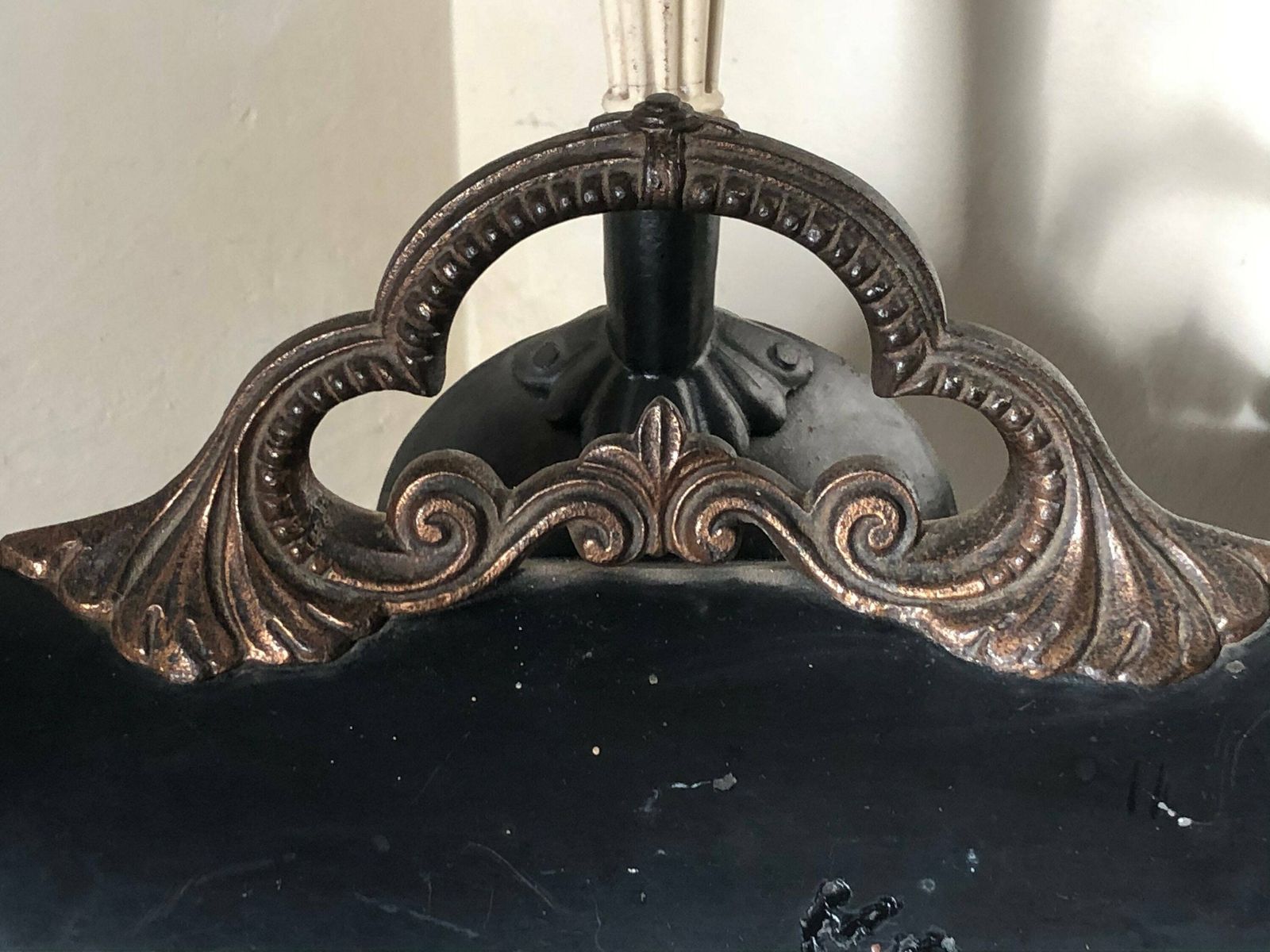 Victorian Painted Coal Scuttle And Shovel photo for sale