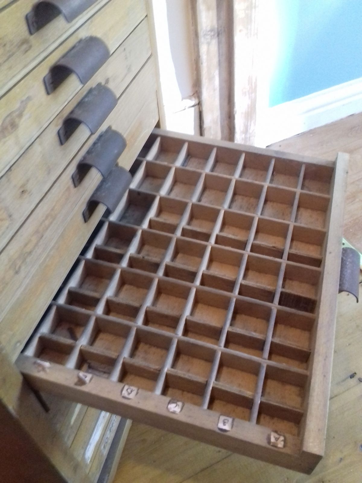 Printers' Typeset Drawer photo for sale