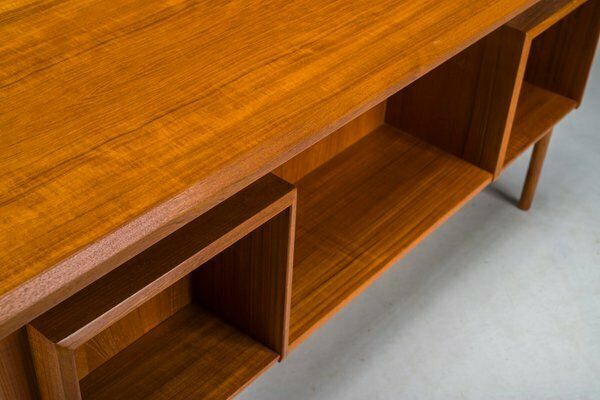 photo for sale Danish Teak Desk By Peter Lovig Nielsen For Hedensted Mobelfabrik, 1972