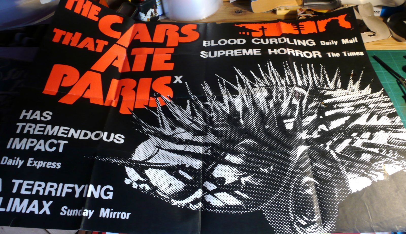 The Cars That Ate Paris – Original Uk Movie Poster 1975.