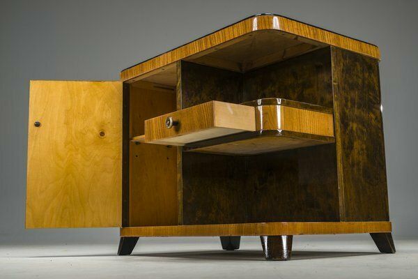 Art Deco Bar Cabinet With Inlays, 1930s photo buy