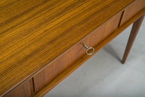 Mid Century Teak Desk Attributed To Bartels Works, 1960s photo furniture