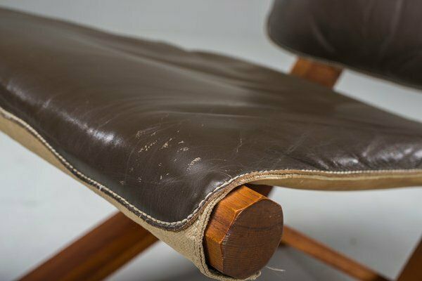 French S46 Dromadaire Chair By Pierre Chapo For Ebenisterie Seltz, 1970s photo for sale