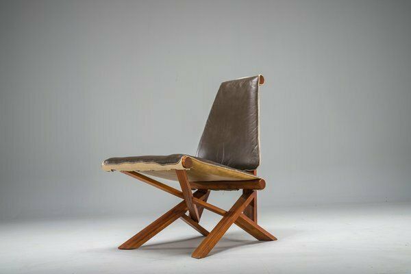 French S46 Dromadaire Chair By Pierre Chapo For Ebenisterie Seltz, 1970s photo buy