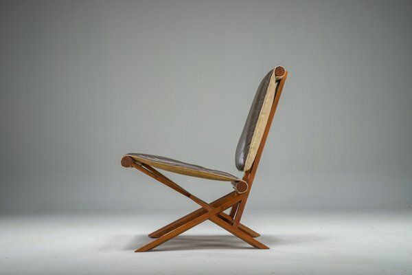 7114.0 French S46 Dromadaire Chair By Pierre Chapo For Ebenisterie Seltz, 1970s photo